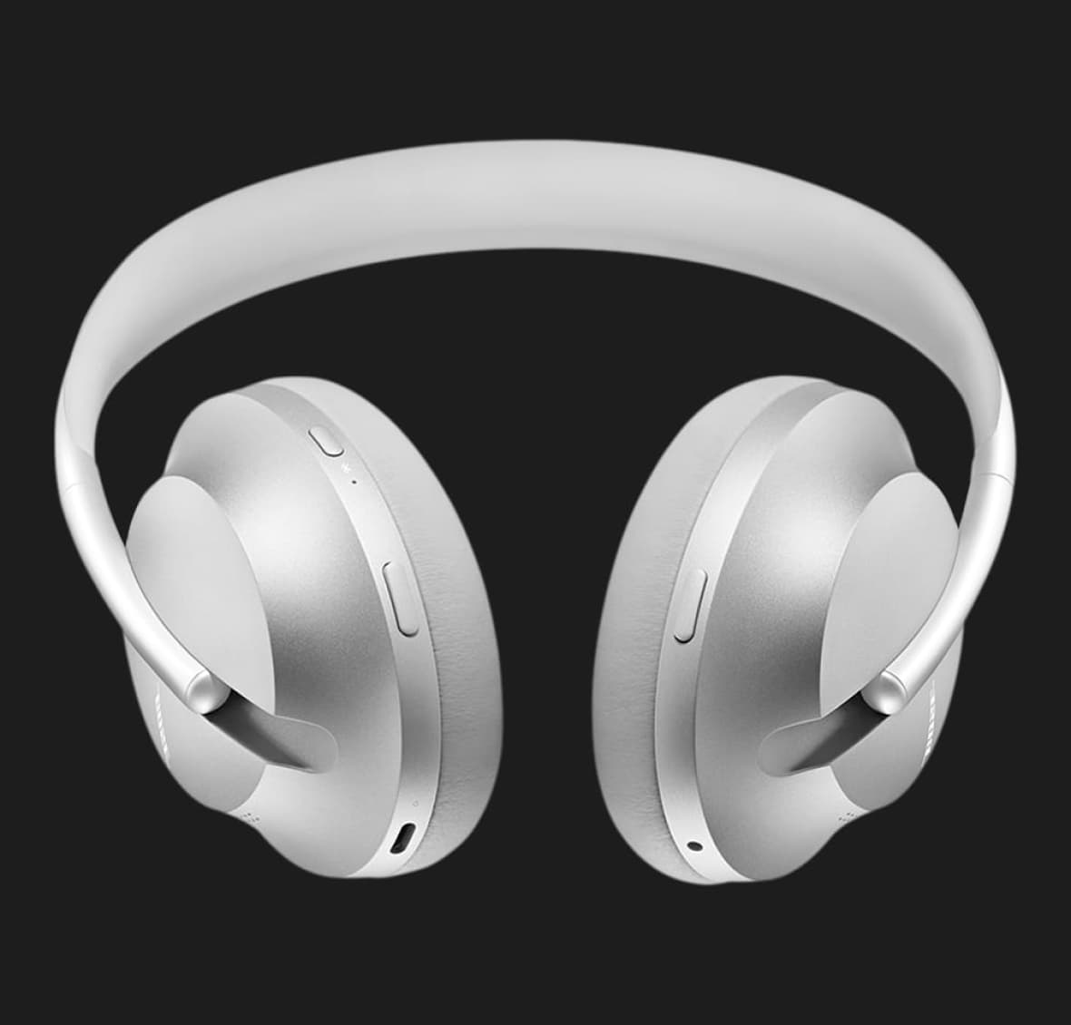 White headphones