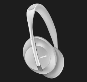 white headphone